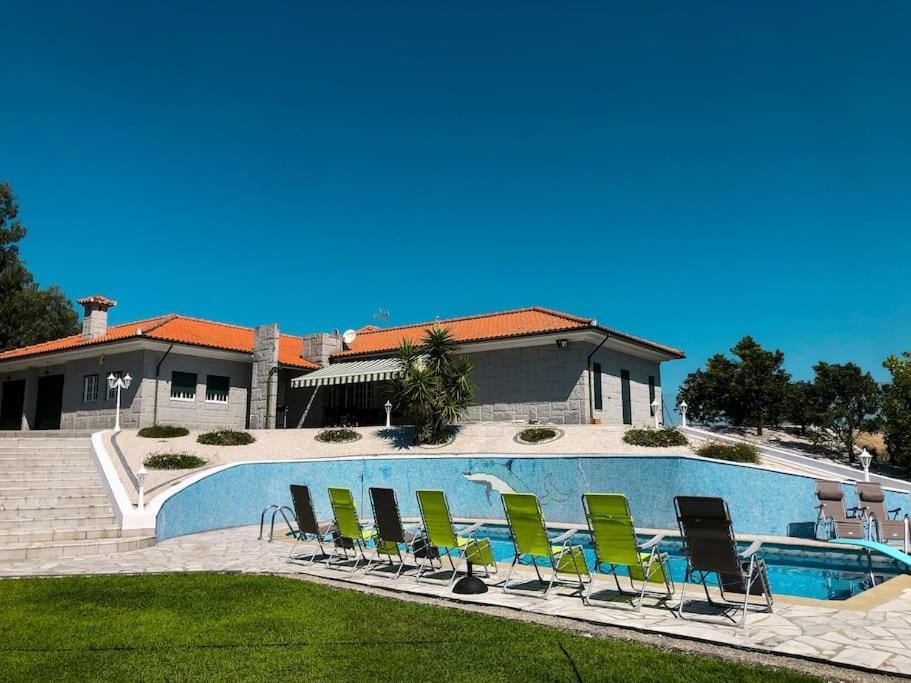 Maison Familiale De Caractere Avec Piscine Padronelo Exterior photo